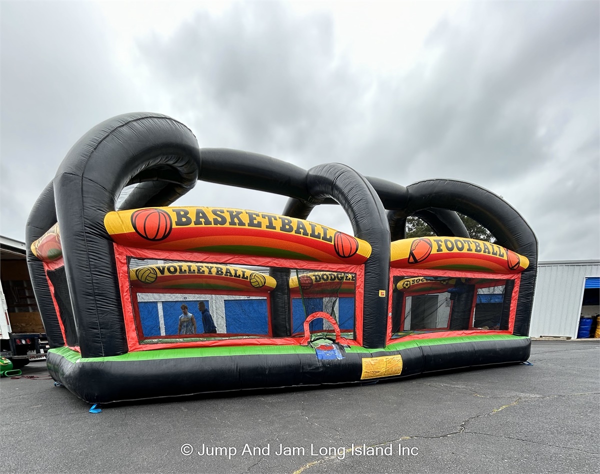 Int Large Sports Arena Bounce House Rental, Inflatable Rental