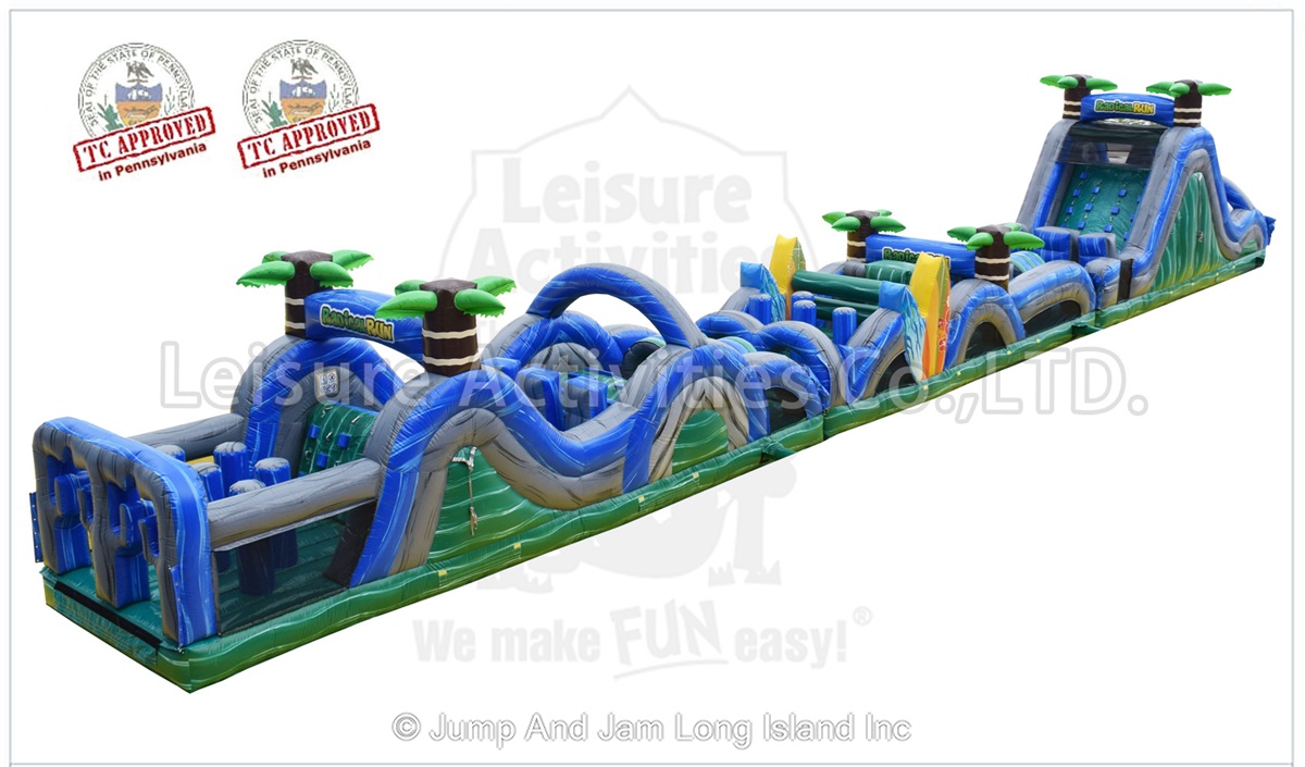 Obstacle Courses Bounce House Rental, Inflatable Rental, Waterslide